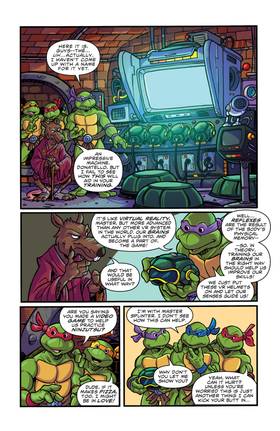 Read Teenage Mutant Ninja Turtles: Saturday Morning Adventures  1 Page 8 in English