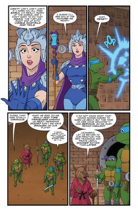 Read Teenage Mutant Ninja Turtles: Saturday Morning Adventures  4 Page 10 in English