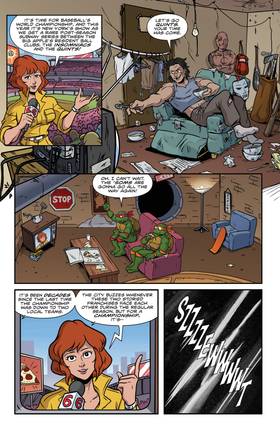 Read Teenage Mutant Ninja Turtles: Saturday Morning Adventures  22 Page 3 in English