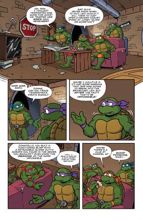 Read Teenage Mutant Ninja Turtles: Saturday Morning Adventures  9 Page 5 in English