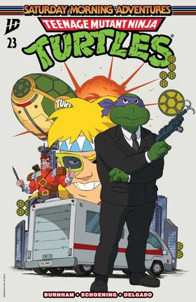 Read Teenage Mutant Ninja Turtles: Saturday Morning Adventures  23 Page 1 in English