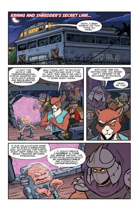 Read Teenage Mutant Ninja Turtles: Saturday Morning Adventures  24 Page 3 in English