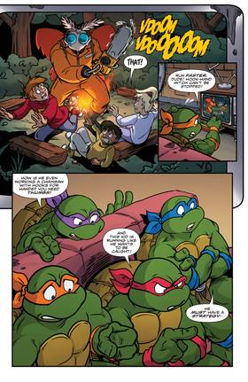 Read Teenage Mutant Ninja Turtles: Saturday Morning Adventures  3 Page 8 in English
