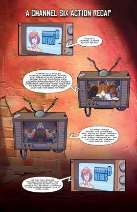 Read Teenage Mutant Ninja Turtles: Saturday Morning Adventures  27 Page 3 in English