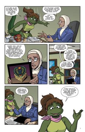 Read Teenage Mutant Ninja Turtles: Saturday Morning Adventures  6 Page 8 in English