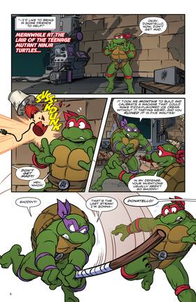 Read Teenage Mutant Ninja Turtles: Saturday Morning Adventures  6 Page 9 in English