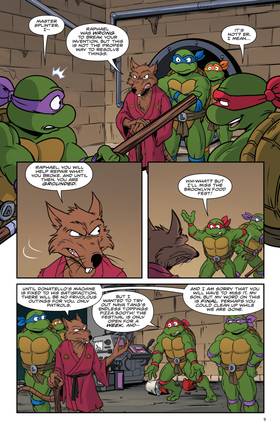 Read Teenage Mutant Ninja Turtles: Saturday Morning Adventures  6 Page 10 in English