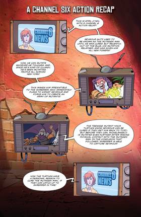 Read Teenage Mutant Ninja Turtles: Saturday Morning Adventures  16 Page 3 in English