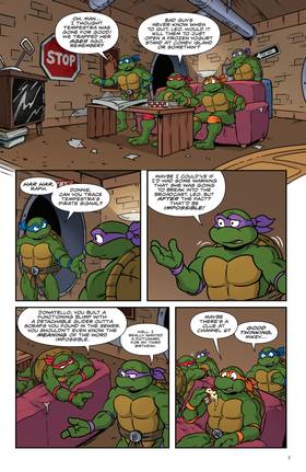 Read Teenage Mutant Ninja Turtles: Saturday Morning Adventures  7 Page 8 in English
