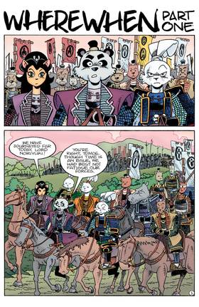 Read Teenage Mutant Ninja Turtles/Usagi Yojimbo: WhereWhen  1 Page 7 in English
