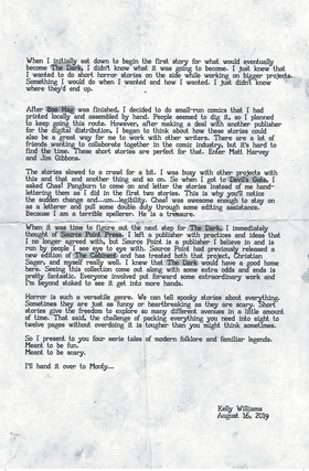 Read The Dark  1 Page 3 in English