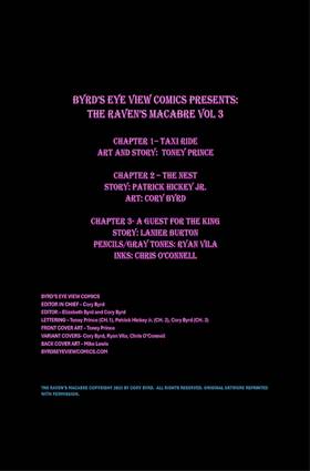 Read The Raven's Macabre vol #3  1 Page 3 in English