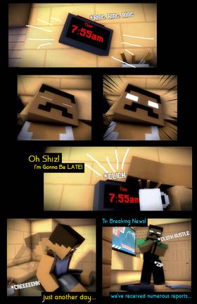 Read SWARMED - A Minecraft Original Series  1 Page 4 in English