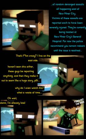 Read SWARMED - A Minecraft Original Series  1 Page 5 in English