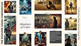Read The Rishveer Singh Chronicle - Shadows of Valor  1 Page 1 in English