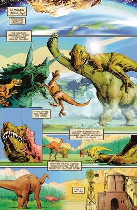 Read Dinosaurs Vs. Cowboys  1 Page 5 in English