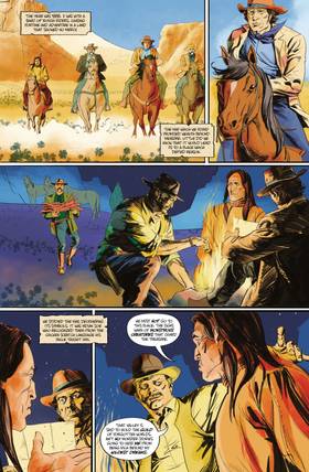 Read Dinosaurs Vs. Cowboys  1 Page 6 in English