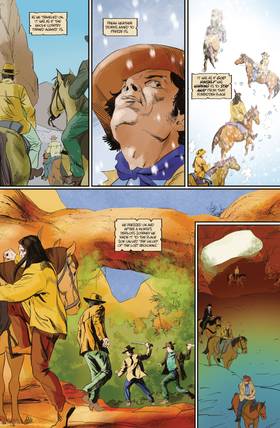 Read Dinosaurs Vs. Cowboys  1 Page 7 in English