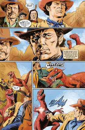 Read Dinosaurs Vs. Cowboys  1 Page 9 in English