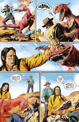 Read Dinosaurs Vs. Cowboys  1 Page 10 in English