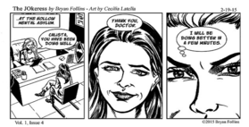 Read The JOkeress Comic Strip  5 Page 1 in English