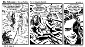 Read The JOkeress Comic Strip  7 Page 1 in English