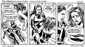 Read The JOkeress Comic Strip  11 Page 1 in English