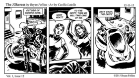 Read The JOkeress Comic Strip  13 Page 1 in English