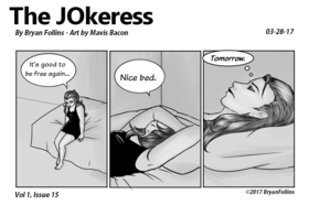 Read The JOkeress Comic Strip  16 Page 1 in English