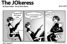 Read The JOkeress Comic Strip  18 Page 1 in English