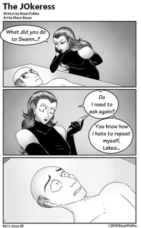 Read The JOkeress Comic Strip  21 Page 1 in English