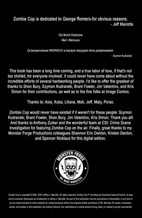 Read Zombie Cop  1 Page 3 in English