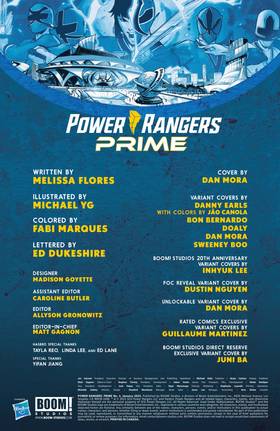 Read Power Rangers Prime  3 Page 2 in English