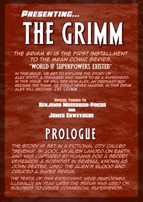 Read MRAN Comics' "THE GRIMM" (2024 Edition | Discontinued )  1 Page 3 in English