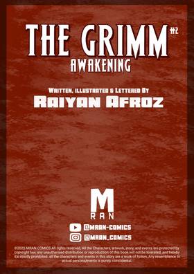 Read MRAN Comics' "THE GRIMM" (2024 Edition | Discontinued )  2 Page 2 in English
