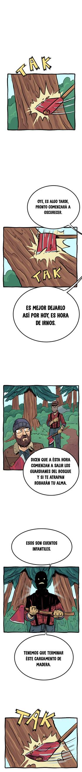 Read En el bosque  2 Page 3 in Spanish