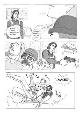 Read Alfred declares nuclear war!.  1 Page 5 in Spanish