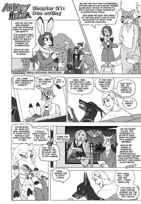Read Andrew & Helga (A furry x human comic)  23 Page 1 in English