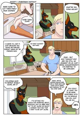 Read Andrew & Helga (A furry x human comic)  1 Page 1 in English