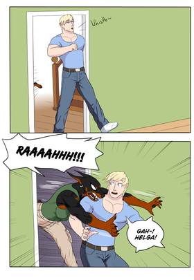 Read Andrew & Helga (A furry x human comic)  1 Page 8 in English
