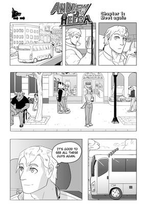 Read Andrew & Helga (A furry x human comic)  2 Page 1 in English