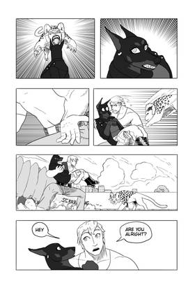 Read Andrew & Helga (A furry x human comic)  3 Page 2 in English