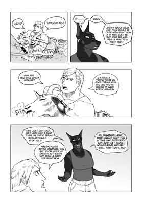 Read Andrew & Helga (A furry x human comic)  3 Page 6 in English