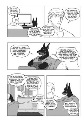 Read Andrew & Helga (A furry x human comic)  4 Page 2 in English