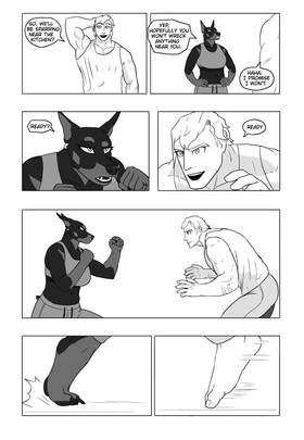 Read Andrew & Helga (A furry x human comic)  5 Page 6 in English