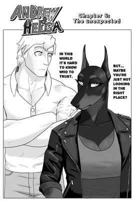 Read Andrew & Helga (A furry x human comic)  7 Page 1 in English