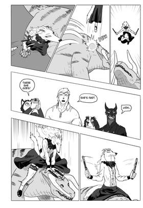 Read Andrew & Helga (A furry x human comic)  9 Page 2 in English