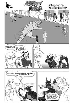 Read Andrew & Helga (A furry x human comic)  10 Page 1 in English