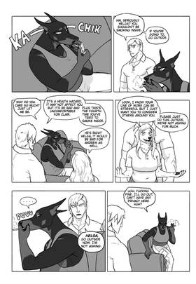 Read Andrew & Helga (A furry x human comic)  12 Page 2 in English