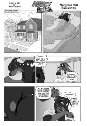 Read Andrew & Helga (A furry x human comic)  15 Page 1 in English